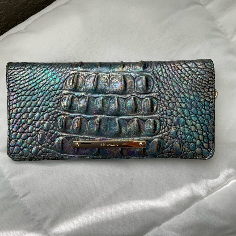 Brahmin Ady Wallet Mother of Pearl - Pre-owned